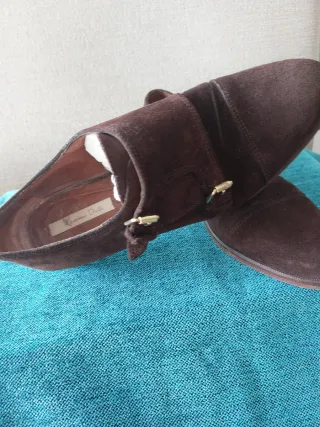 Scarpe in pelle scamosciata da donna