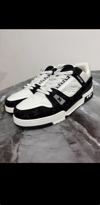 Scarpe Louis Vuitton uomo nere e bianche