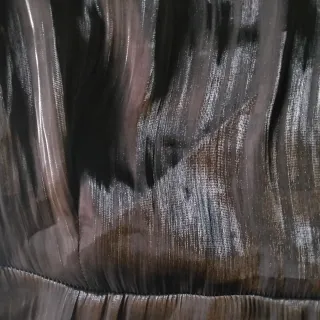 Top nero Pieces maniche a sbuffo taglia M