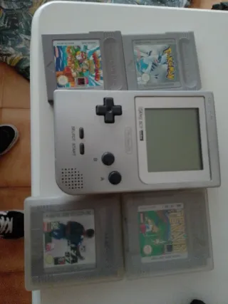 Nintendo Game Boy Pocket Argento