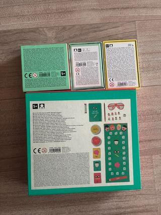 Confezione da 5 giochi da tavolo Tiger