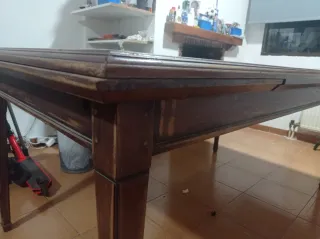 Mesa comedor extensible madera