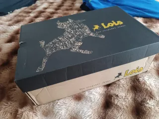 Zapatillas Lois Azul y Blanco