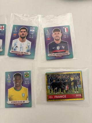 Lote cromos Mundial Qatar 2022