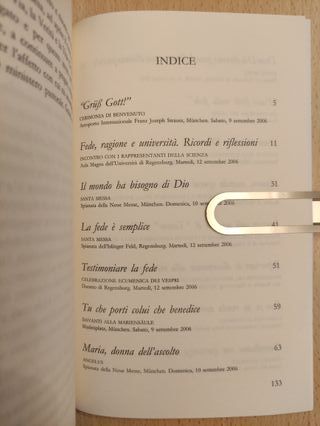 Benedetto XVI: CHI CREDE NON È MAI SOLO (Baviera)
