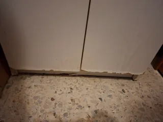 Armario de baño blanco