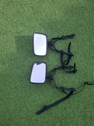 Espejo para caravana con correas