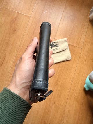 Portafoglio Burberry Pelle Zip Around Vintage