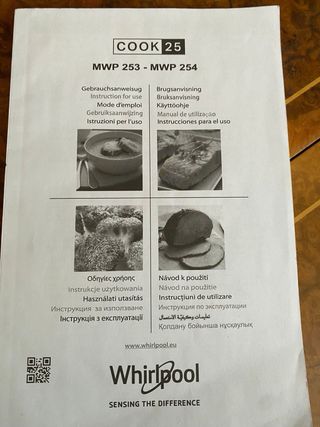 Microondas Whirlpool MWP 253