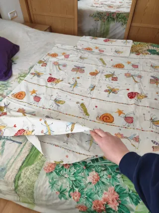 Funda Nórdica Cuna Estampado Bichitos