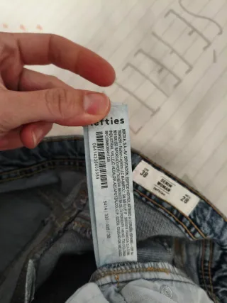 Pantalón vaquero Lefties azul