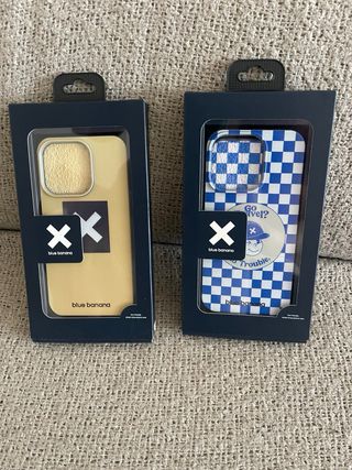 Fondine Blue Banana per iPhone 14 Pro (2 pz)