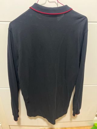 Camisa Polo Manga Larga Hombre