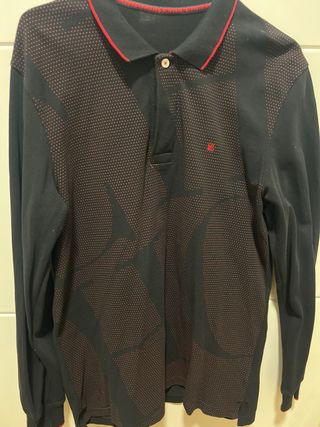 Camisa Polo Manga Larga Hombre