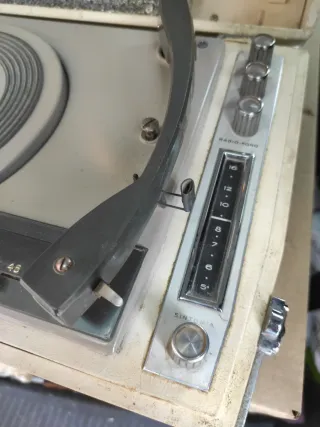 Giradischi Iberia Beige/Grigio