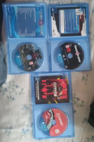 PS4 God of War, Back Blood, FIFA 20