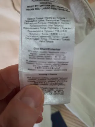 Pantalón Pepe Jeans Mujer Blanco