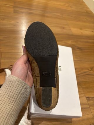 Adolfo Dominguez Sandalias Tacón Marrón