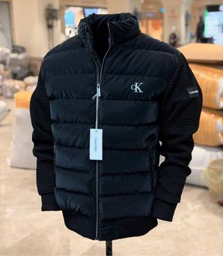 Chaqueta Calvin Klein Hombre Negra