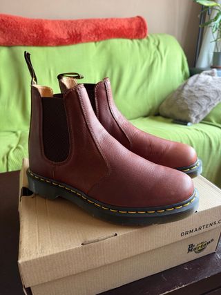 Botas Dr. Martens Marrones piel
