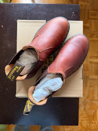 Botas Dr. Martens Marrones piel