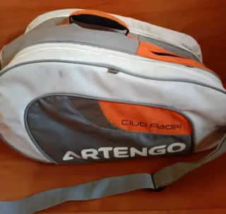 Zaino e 3 racchette da paddle