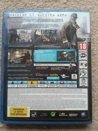 Watch Dogs - PS4 (Play Station 4)
