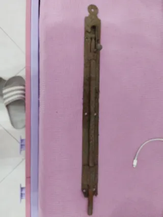 Serratura vintage in metallo