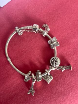 Pulsera Pandora Plata