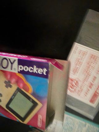 Game Boy Pocket Gold Nintendo (Cambia schermo)