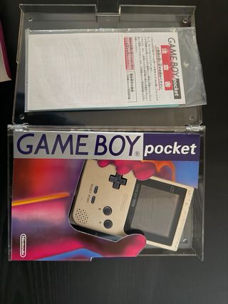 Game Boy Pocket Gold Nintendo (Cambia schermo)