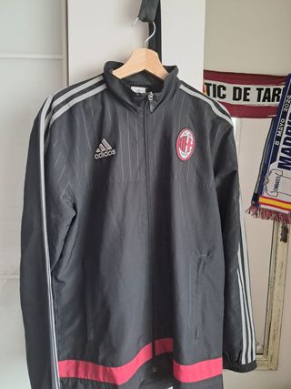 Chaqueta Adidas AC Milan Negra Talla M