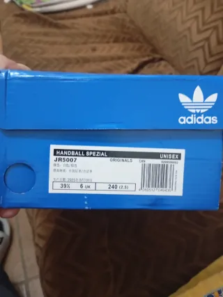 Zapatillas Adidas Handball Spezial Beige/Blanco