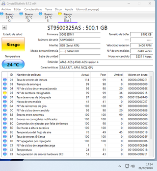 Lote 7 Discos Duros SATA Hitachi Seagate WD