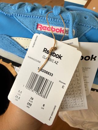 Zapatillas Reebok Classic Azul Talla 38.5