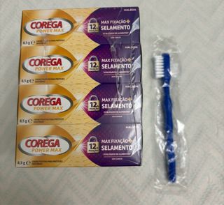 COREGA Power Max 12 unidades + cepillo ORAL B