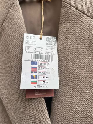 Chaqueta Cortefiell talla S ( pero es grande)