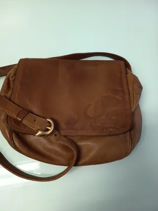 Bolso Loewe vintage piel marrón