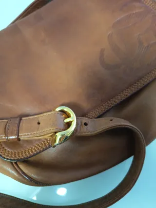 Bolso Loewe vintage piel marrón