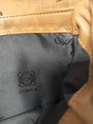 Bolso Loewe vintage piel marrón