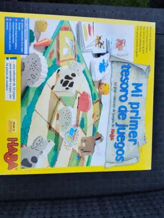 Primo tesoro di giochi HABA: collezione di 10 giochi