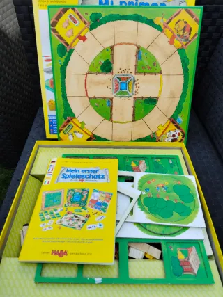 Primo tesoro di giochi HABA: collezione di 10 giochi