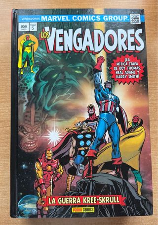 Los Vengadores Marvel Omnigold Número Cinco