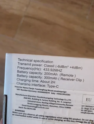 Telecomando per presentazioni