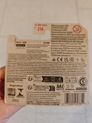 Hot Wheels Porsche Taycan Turbo S