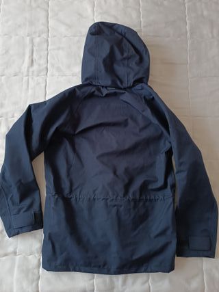 Chaquetón Impermeable Azul Hombre Talla S