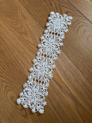 Centrini uncinetto cotone bianco