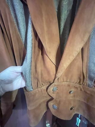 Cazadora de piel ante