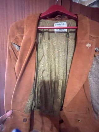 Cazadora de piel ante