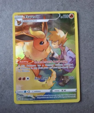 Flareon Astros Brillantes TCG Inglés